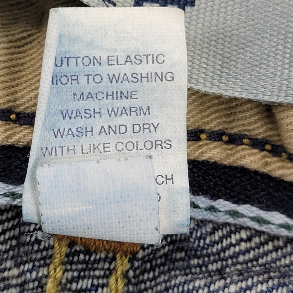 Gap Baby Toddler Jeans Size 2T Distressed Loose Fit Denim Adjustable Waist